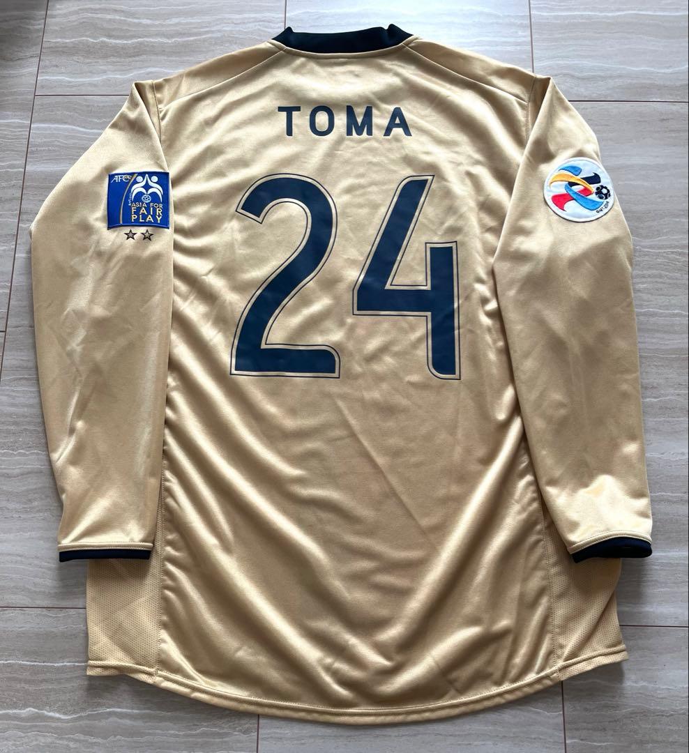 選手支給　鹿島アントラーズ　ACL 長袖ユニフォーム　2009 當間建文