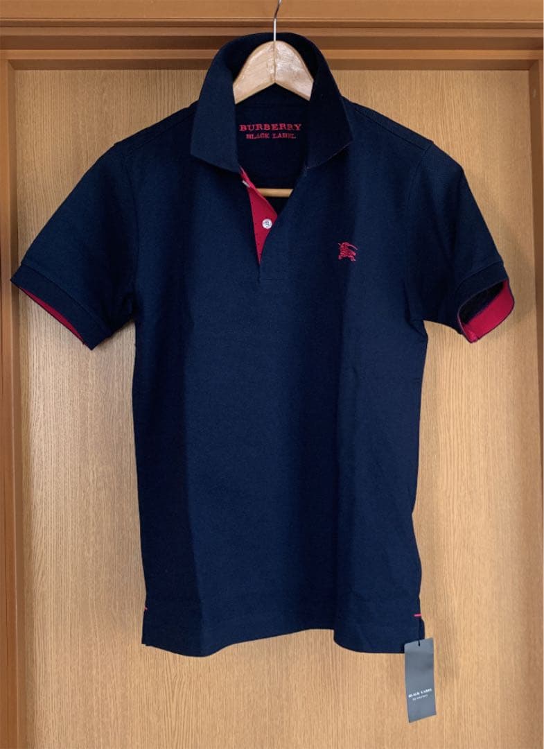 BURBERRY◆ブラックレーベル激レア新品未使用タグ付きポロ