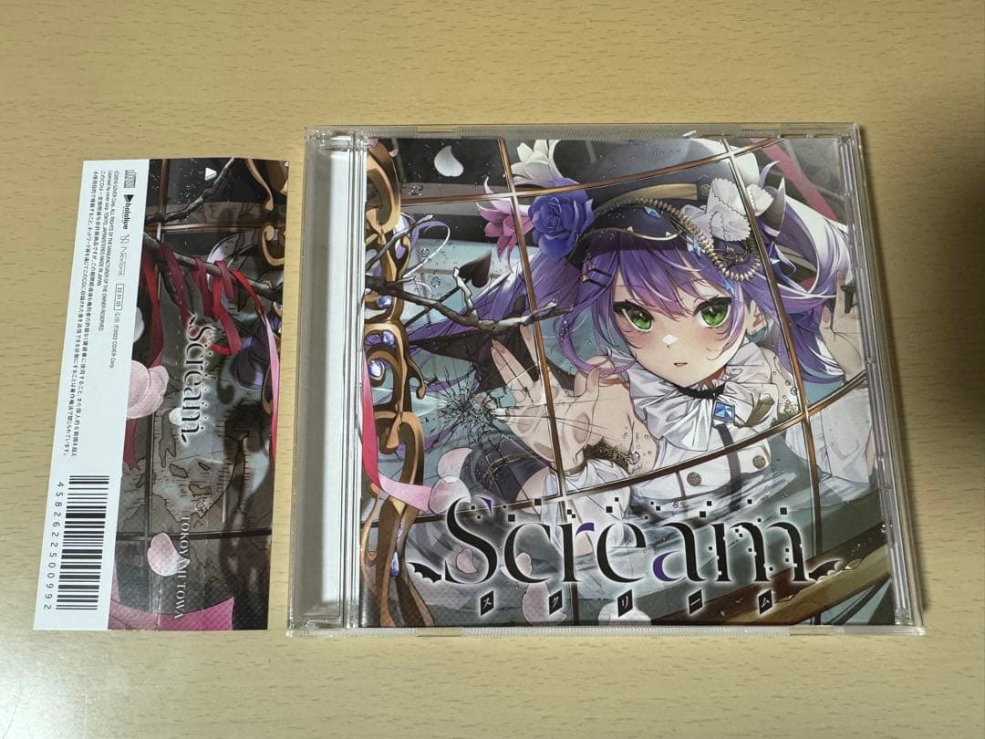 常闇トワ1st EP 「Scream」ホロライブ CD