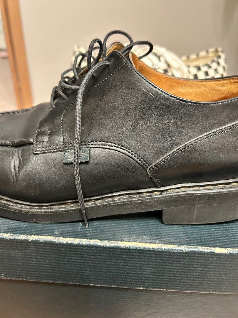 靴 Paraboot Chambordtex 7.5 Noire-Lis Noir