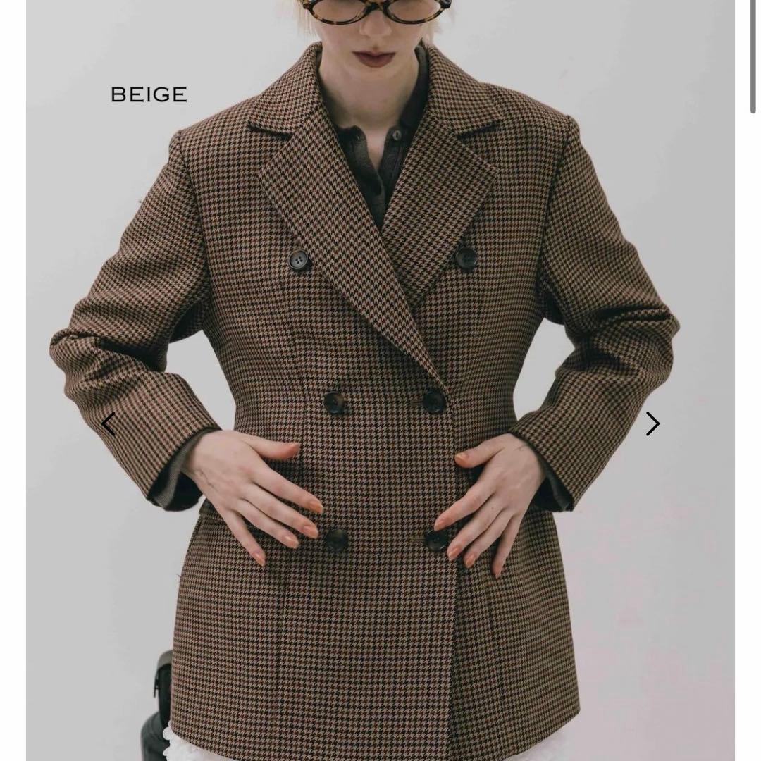 Buckingham Jacket thetoe beige ジャケット