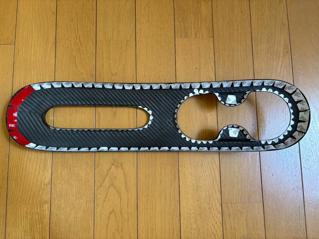 アバルト Abarth 595 センターコンソール カバー リアルカーボン