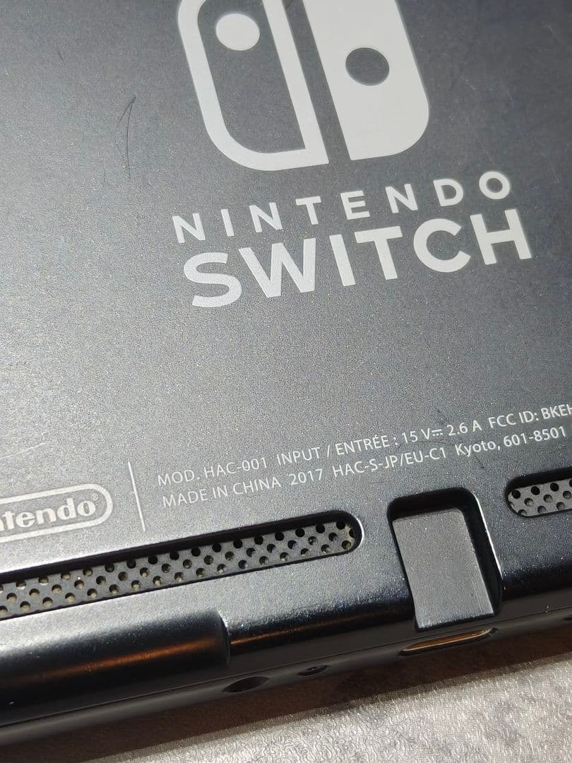 switch 本体 初期型2017年製 ジョイコン 未対策機