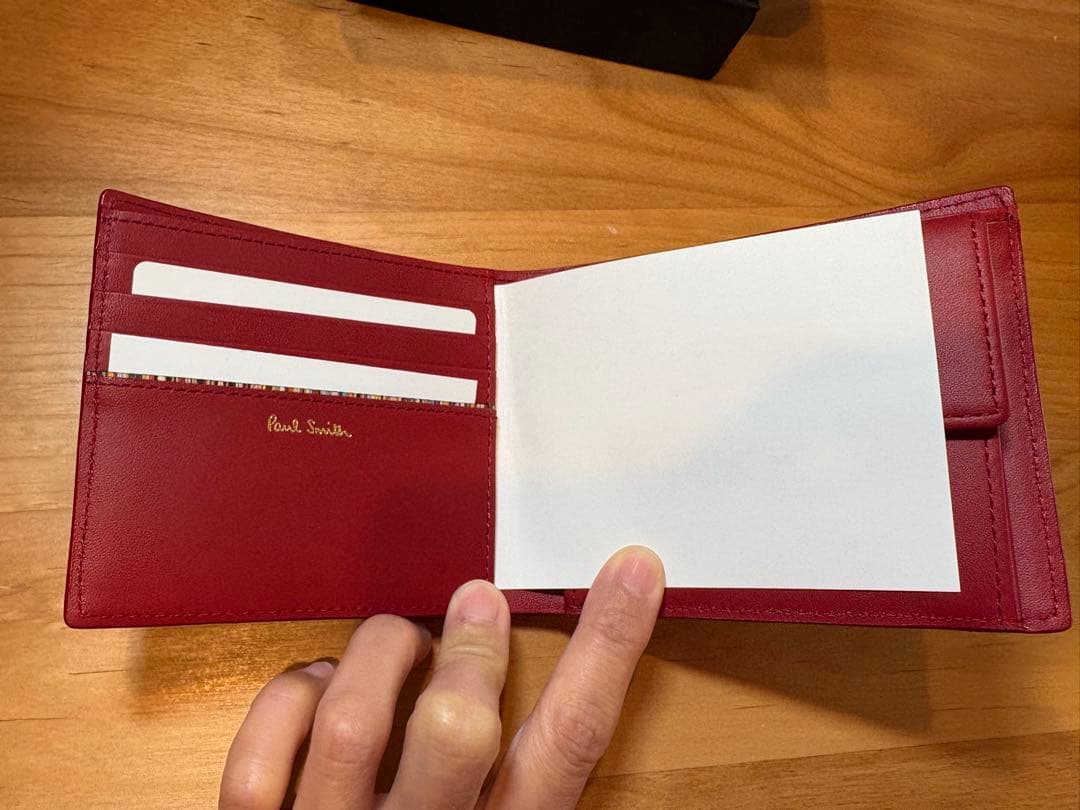 Paul Smith 二つ折り財布　新品、未使用品　ポールスミス