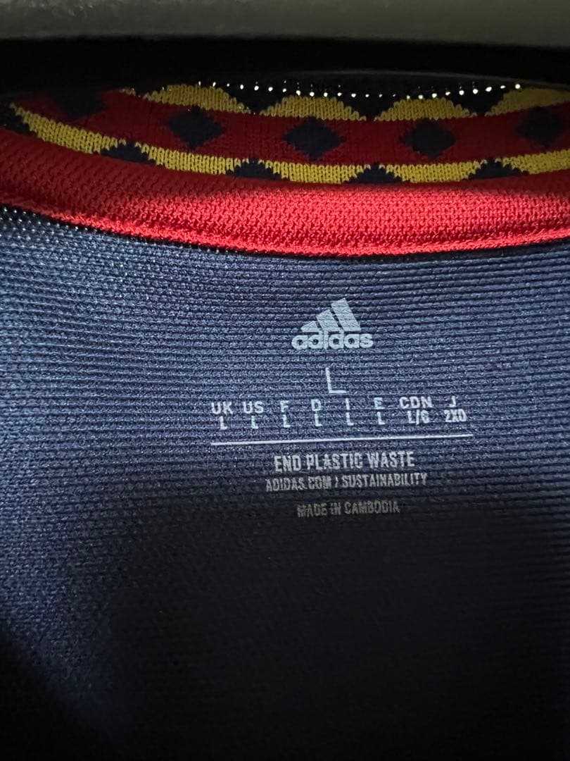 Ajax adidas ネイビーシャツ Lサイズ