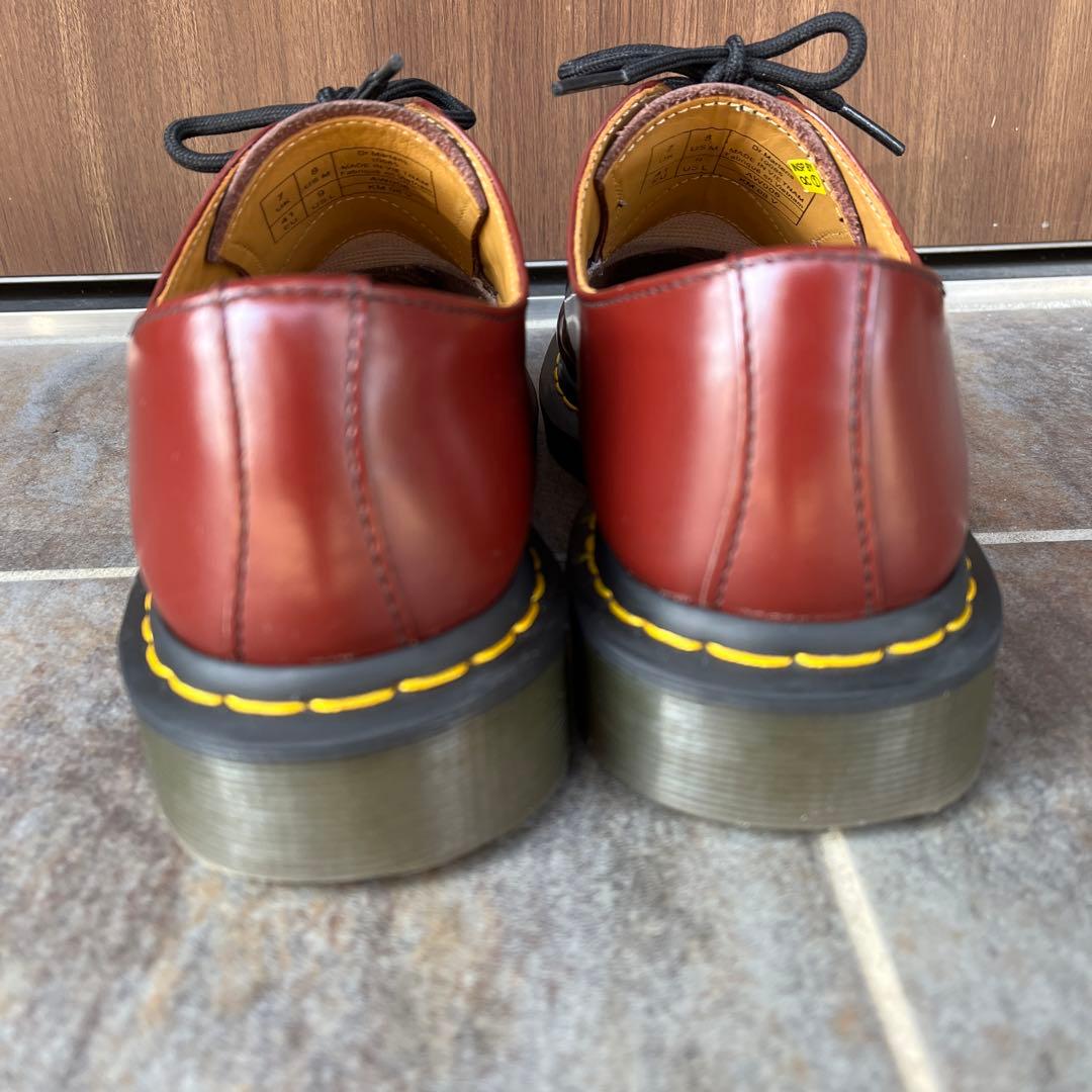 Dr. Martens バーガンディ UK7 レースアップ ドクターマーチン