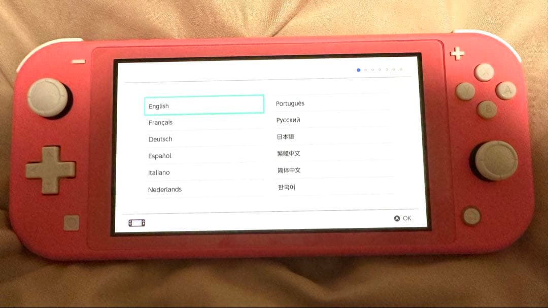 Nintendo Switch Lite ピンク　本体 ACアダプター付き