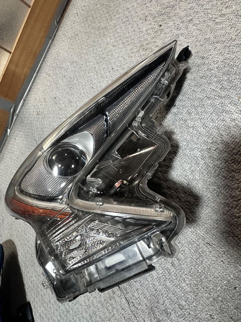 クリアヘッドライトとウィンカー