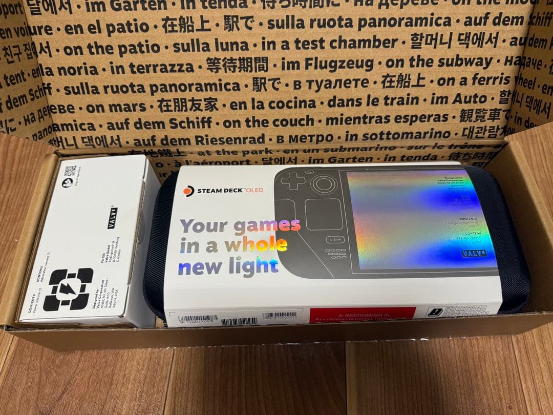 その他 Steam Deck OLED + mini SD 512GB