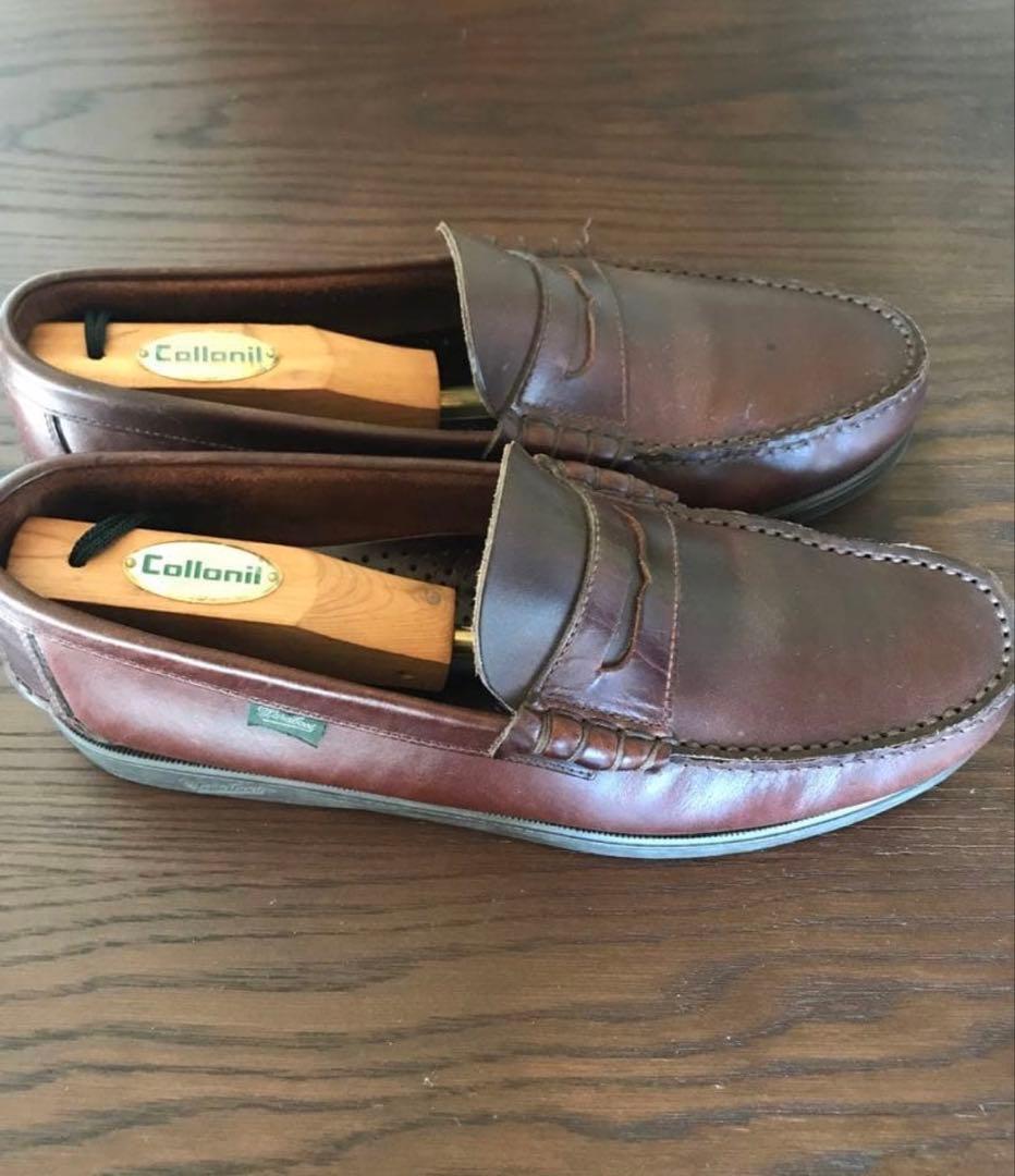 パラブーツ　ローファー