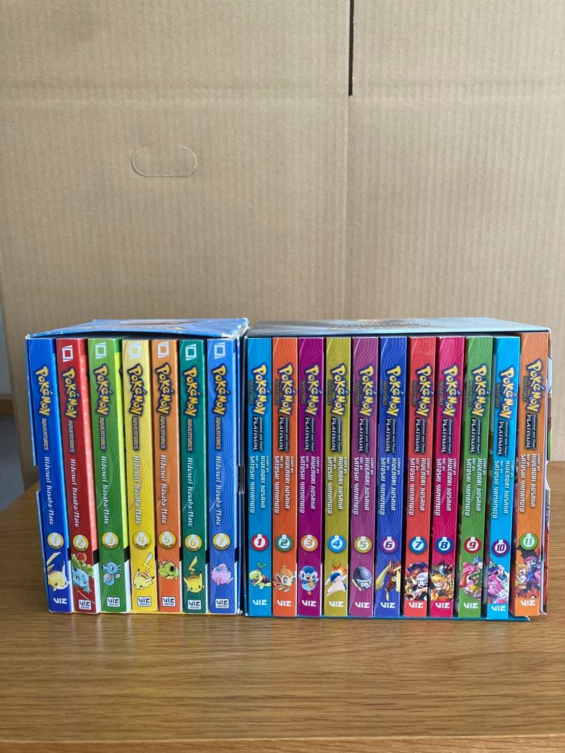 ポケモンアドベンチャー（漫画）1-7巻、ポケモンプラチナム1-11巻