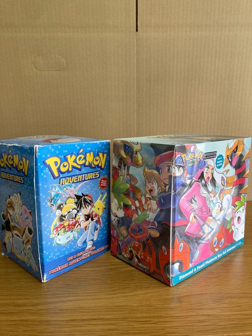 ポケモンアドベンチャー（漫画）1-7巻、ポケモンプラチナム1-11巻