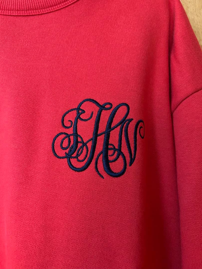 【JNHearts】 Monogram LogoスウェットRED/36