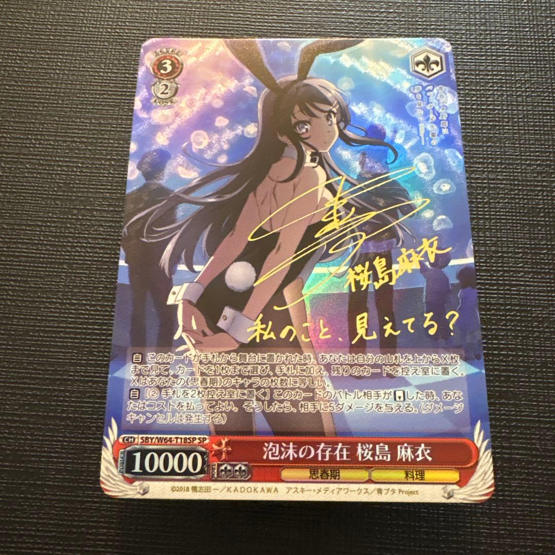 泡沫の存在　桜島 麻衣　TDSP