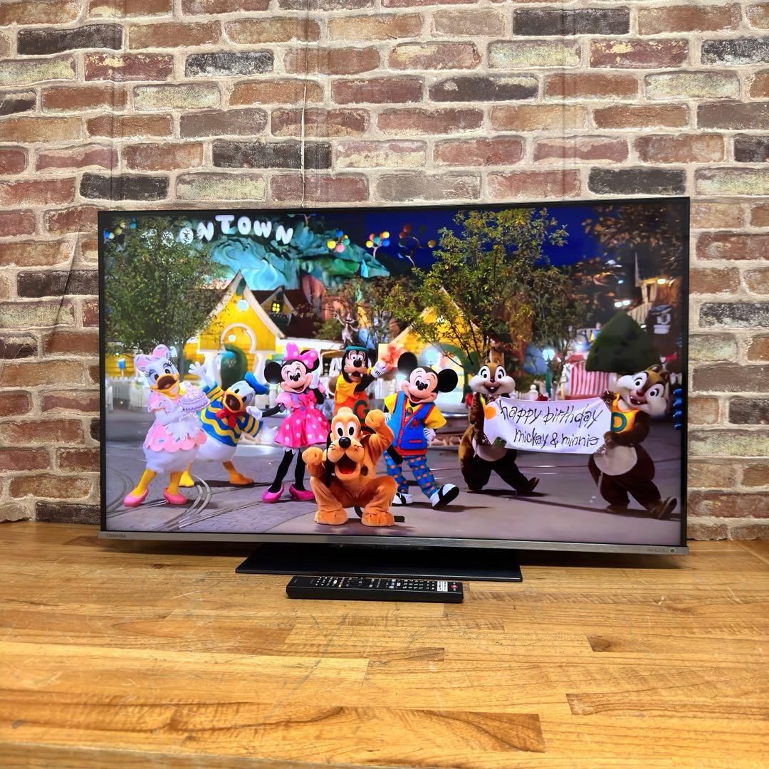 東芝 43V型 4K 液晶テレビ REGZA 43Z670K動画配信アプリ搭載