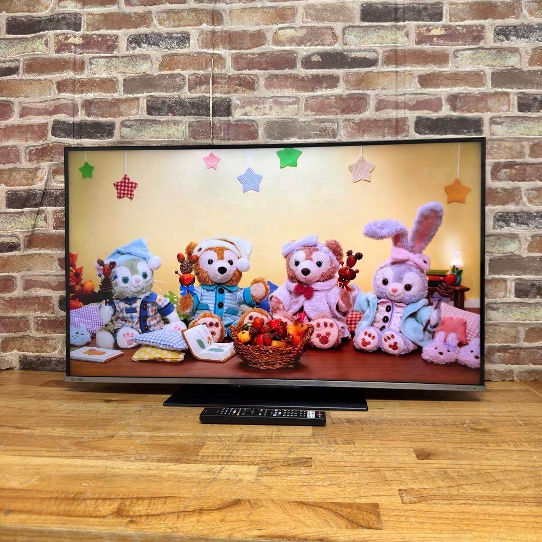 東芝 43V型 4K 液晶テレビ REGZA 43Z670K動画配信アプリ搭載