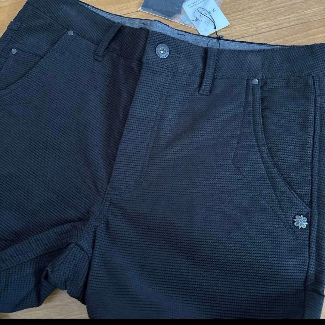 St ANDREWS セントアンドリュース　ムールスキンストレッチパンツ　M