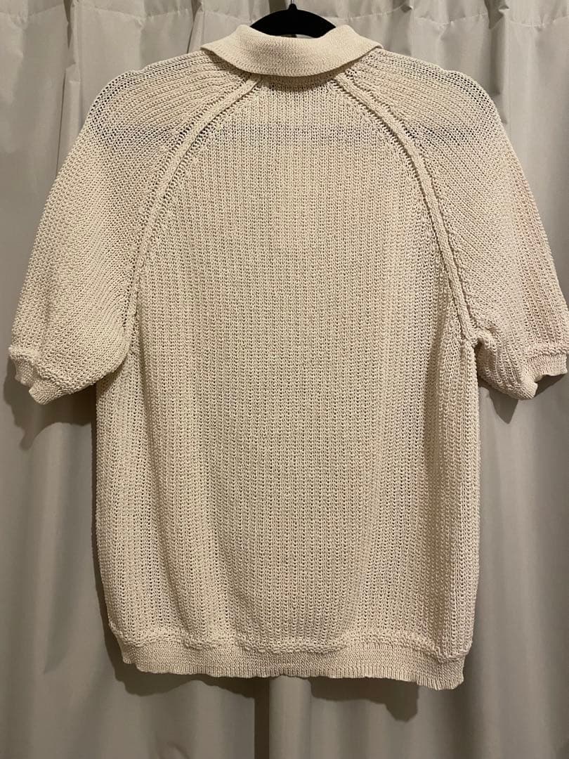 【みん】FRED PERRY フレッドペリー ニットポロ リネンライク