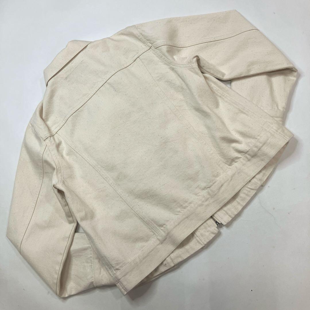 【新品未使用】ピンクハウス ピコフリル 生成デニムジャケット/2024年 春