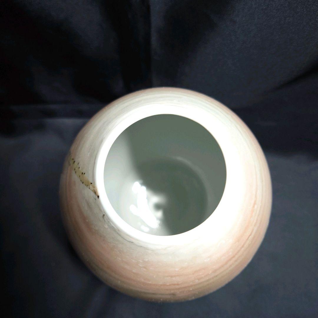 九谷焼　中村陶志人　雀　壺　花瓶