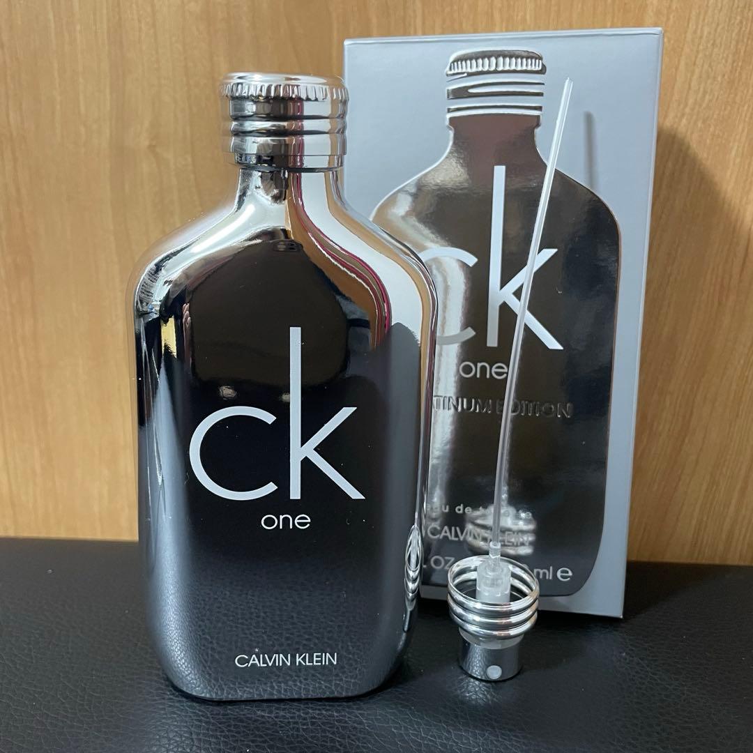 (新品未使用・箱無あり)カルバンクライ プラチナム オードトワレ 100ml