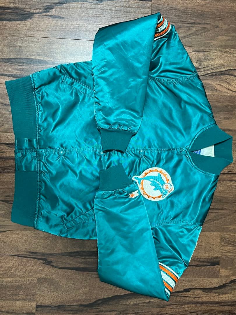 1986 STARTER スターター NFL ドルフィンズ ナイロンスタジャン