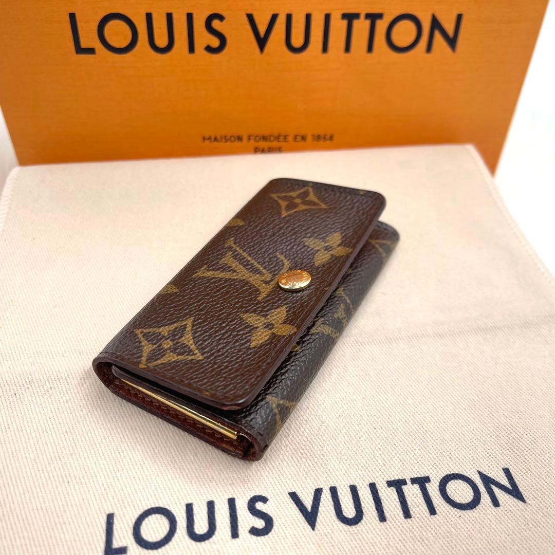 ＜超上美品＞ルイヴィトン 　モノグラム　キーケース　キーホルダー　4連 　923