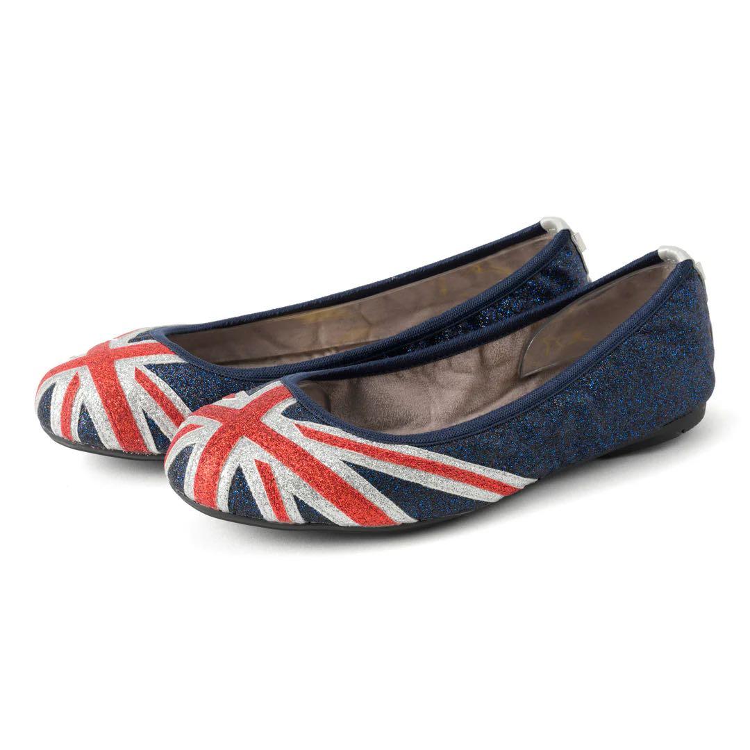 バタフライツイスト/JACQUI GLITTER（G-NVY/RED）40