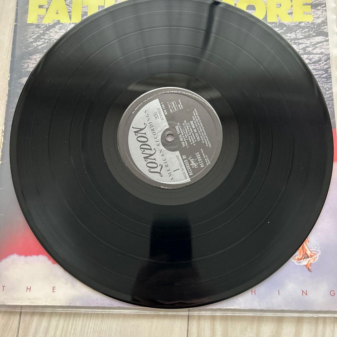 洋楽 FAITH NO MORE THE REAL THING LP