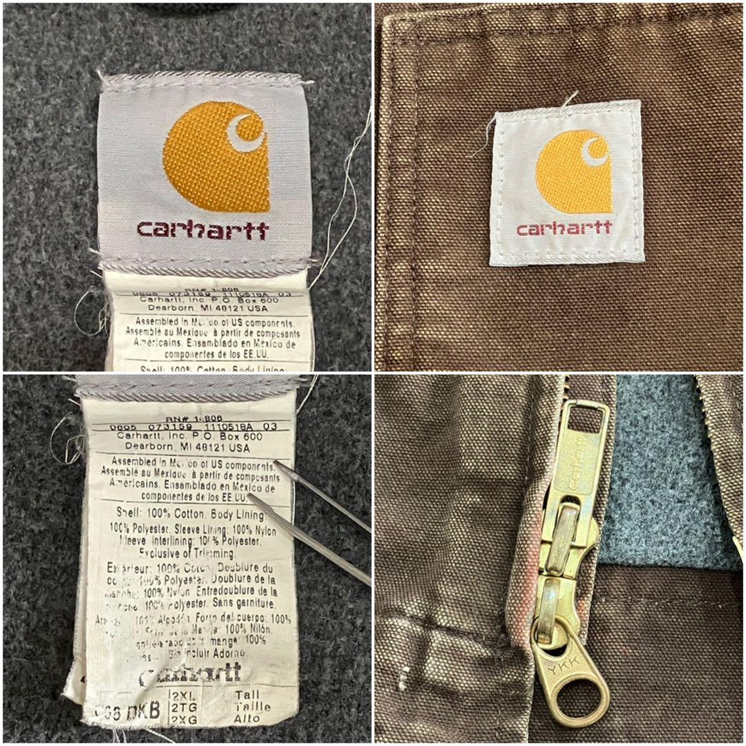 レアモデル 希少 00s カーハート ダックジャケット アクティブジャケット