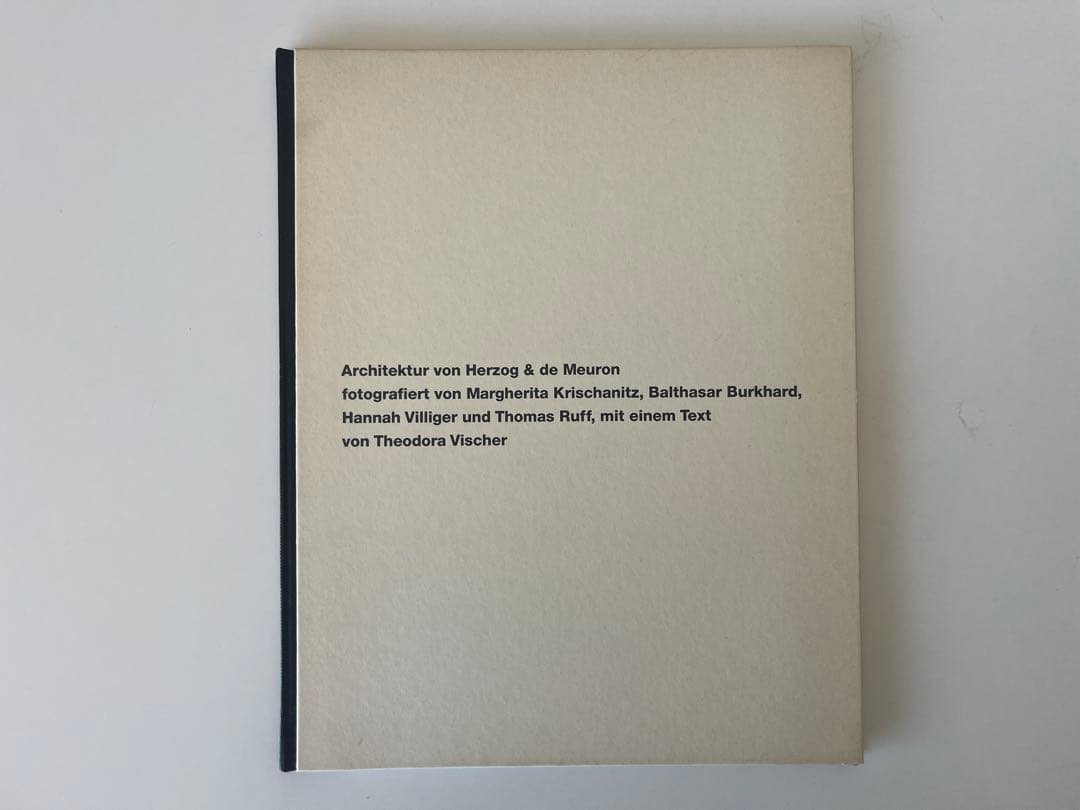 【稀少本】Architektur von Herzog & de Meuron