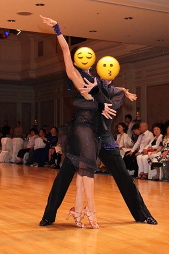 最終値下げ！社交ダンス ラテンドレス タカダンス　アクセサリー・衣装袋付き