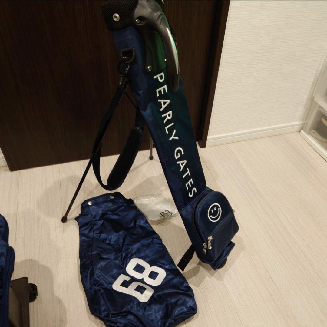 未使用！PEARLY GATES ゴルフスタンドバッグ ネイビー パーリーゲイツ