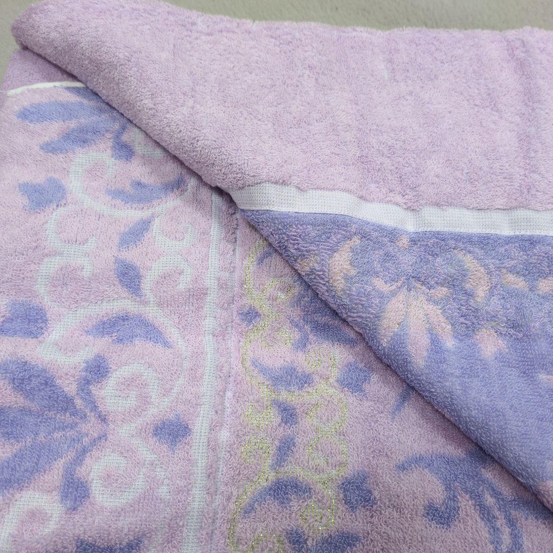 西川ダブル今治タオルケット厚手パープル　M様