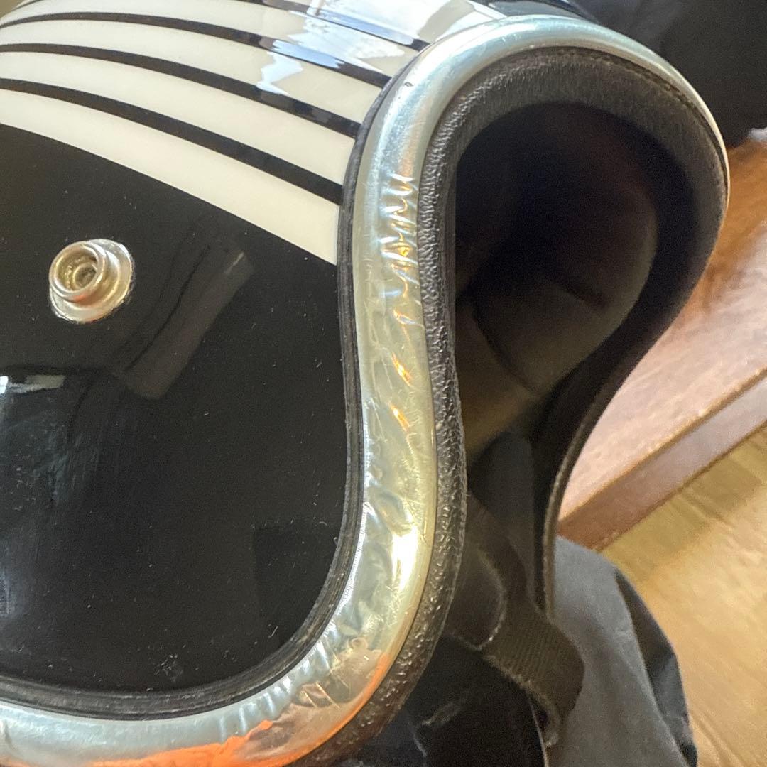 Arthur fulmer AF40ジェットヘルメット ストライプ