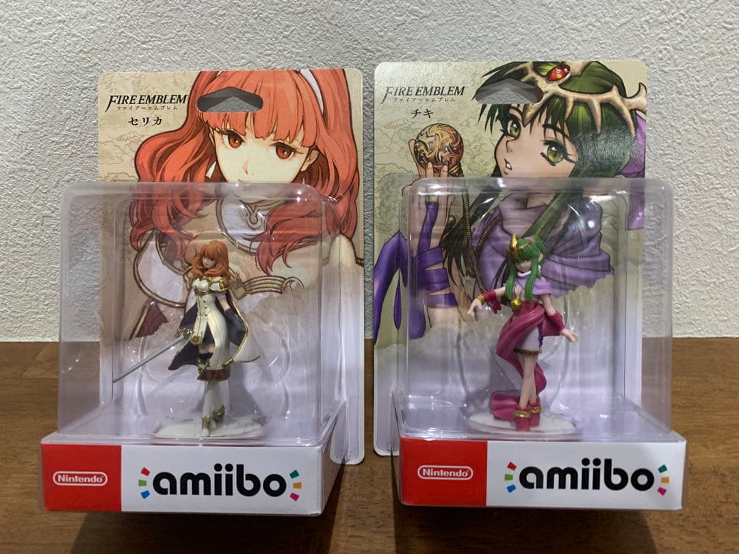【新品】amiibo ファイアーエムブレム セリカ アルム クロム チキ ベルト