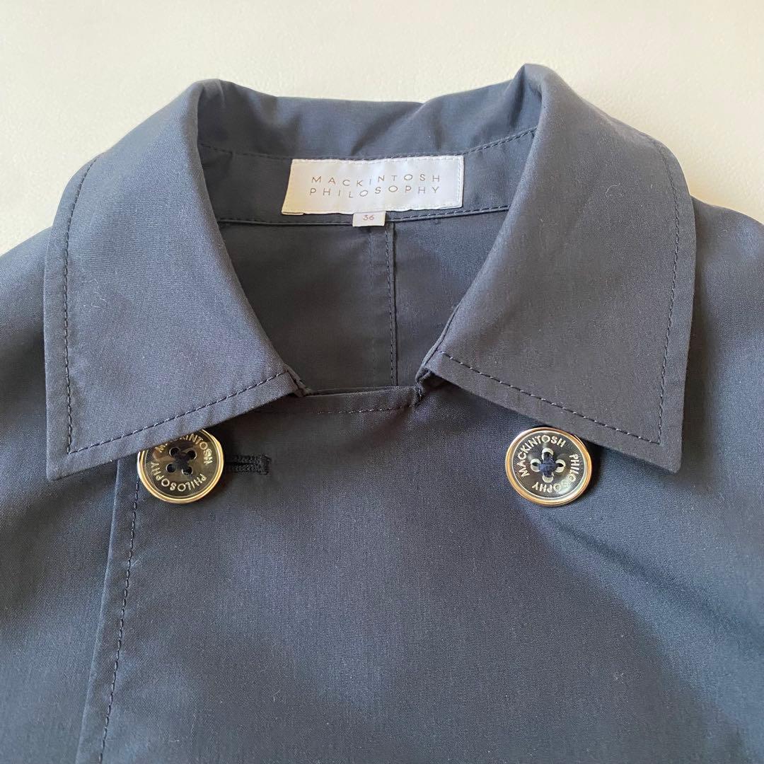 【美品】マッキントッシュフィロソフィー　ジャケット　2way　ダブル　フーディー