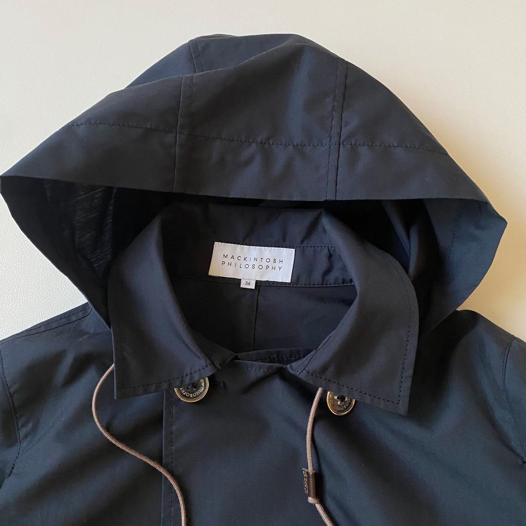 【美品】マッキントッシュフィロソフィー　ジャケット　2way　ダブル　フーディー