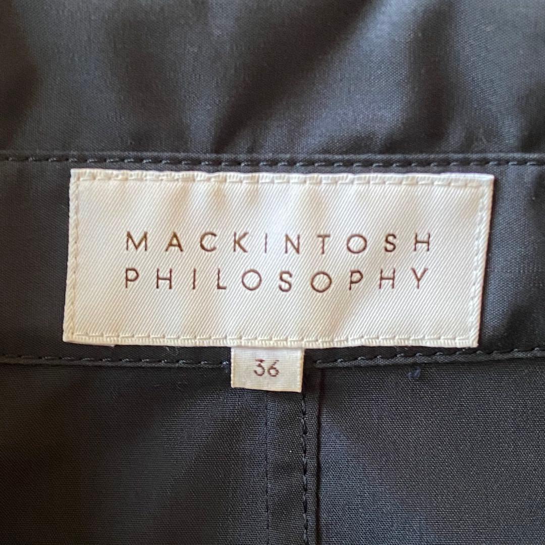 【美品】マッキントッシュフィロソフィー　ジャケット　2way　ダブル　フーディー