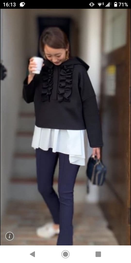 リ*カ様 ロージーモンスター！パーカーノースリーブのチュニック