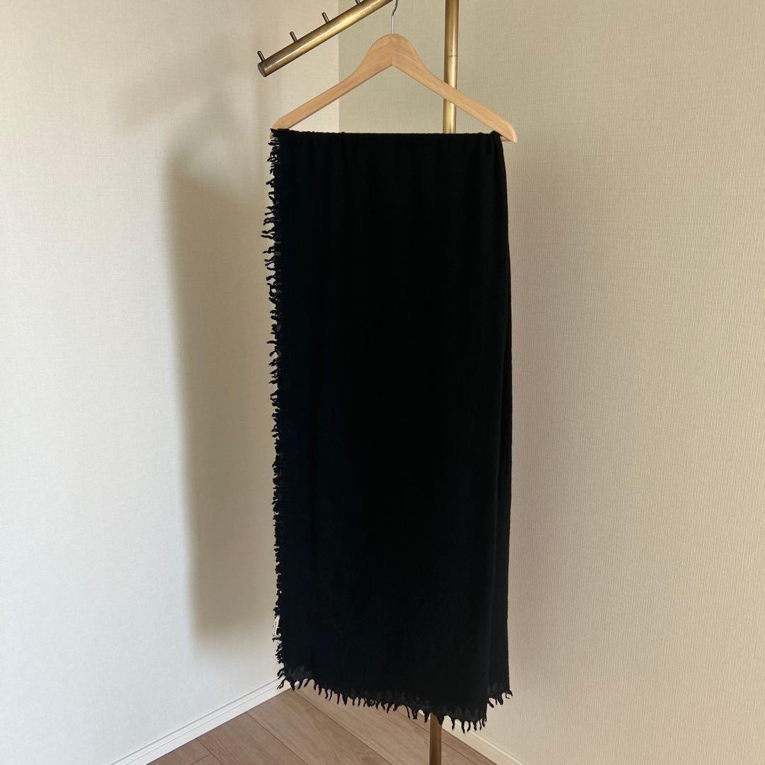 ASAUCE MELER ソリッドウールストール