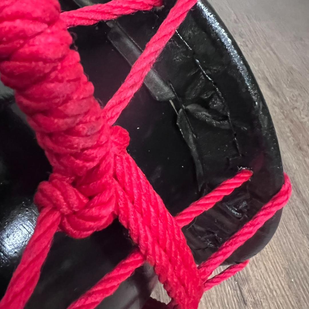 【新品】【蔵出し】締め太鼓 牛革 和太鼓 バチ付 台付 平太鼓 入門用