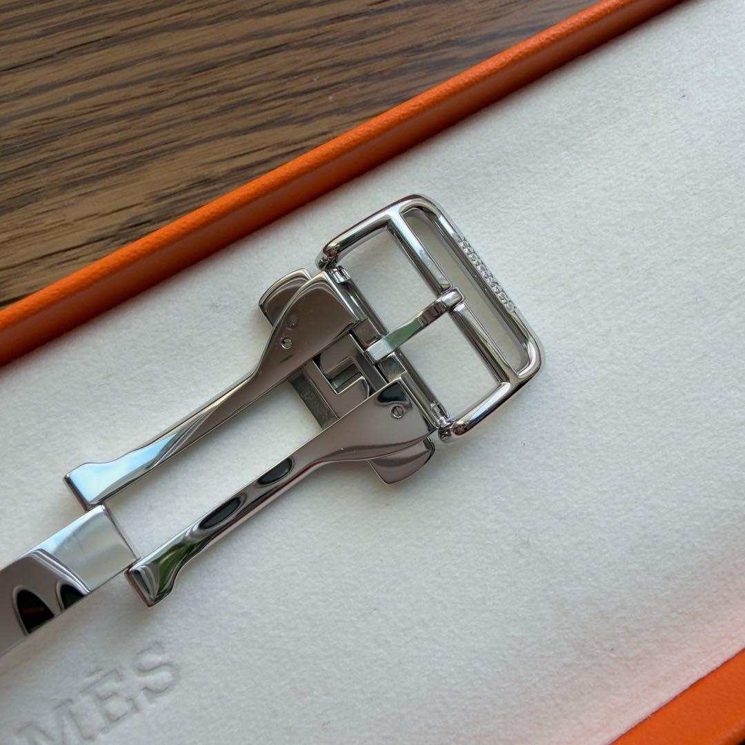 164 ほぼ未使用　46㎜ Apple Watch エルメス　オレンジ　キリム