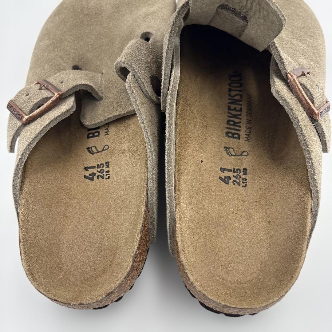 ✨未使用✨ビルケンシュトック ボストン【41】26.5cm トープ レギュラー幅