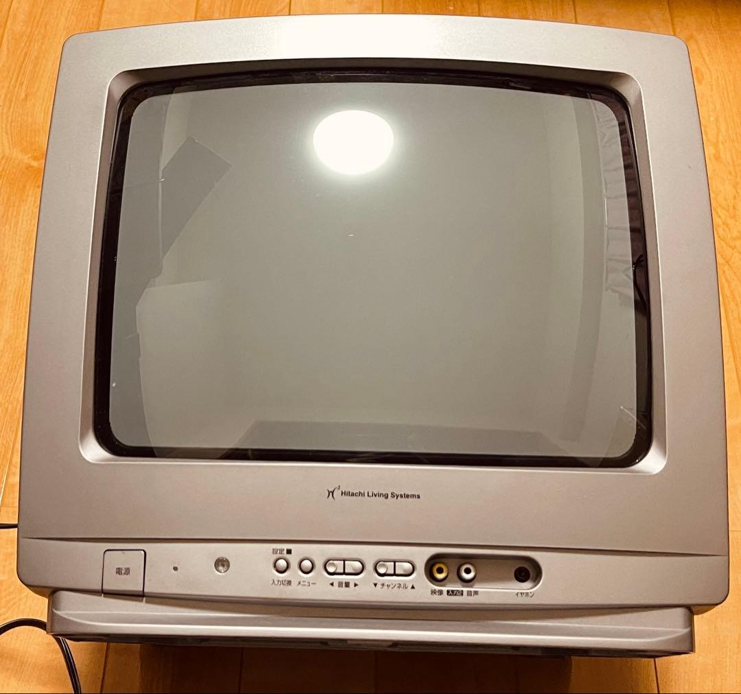 Hitachi 日立 カラーテレビ 14CL-HR80 ブラウン管 レトロゲーム