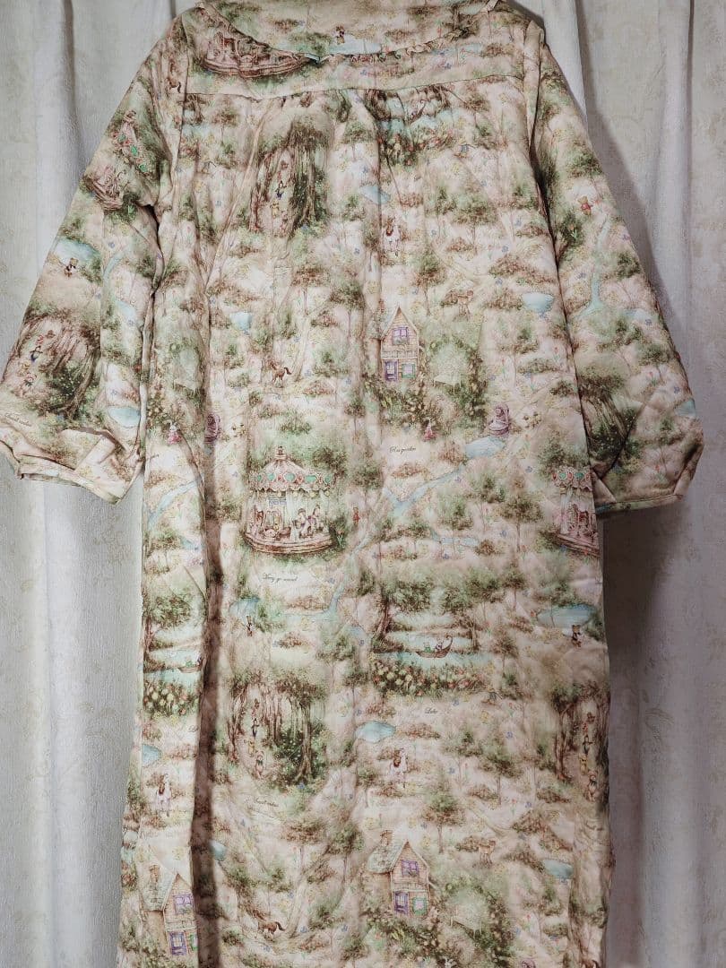 yukiemon フランシュリッペ パールボタン カルーセルキルトコート