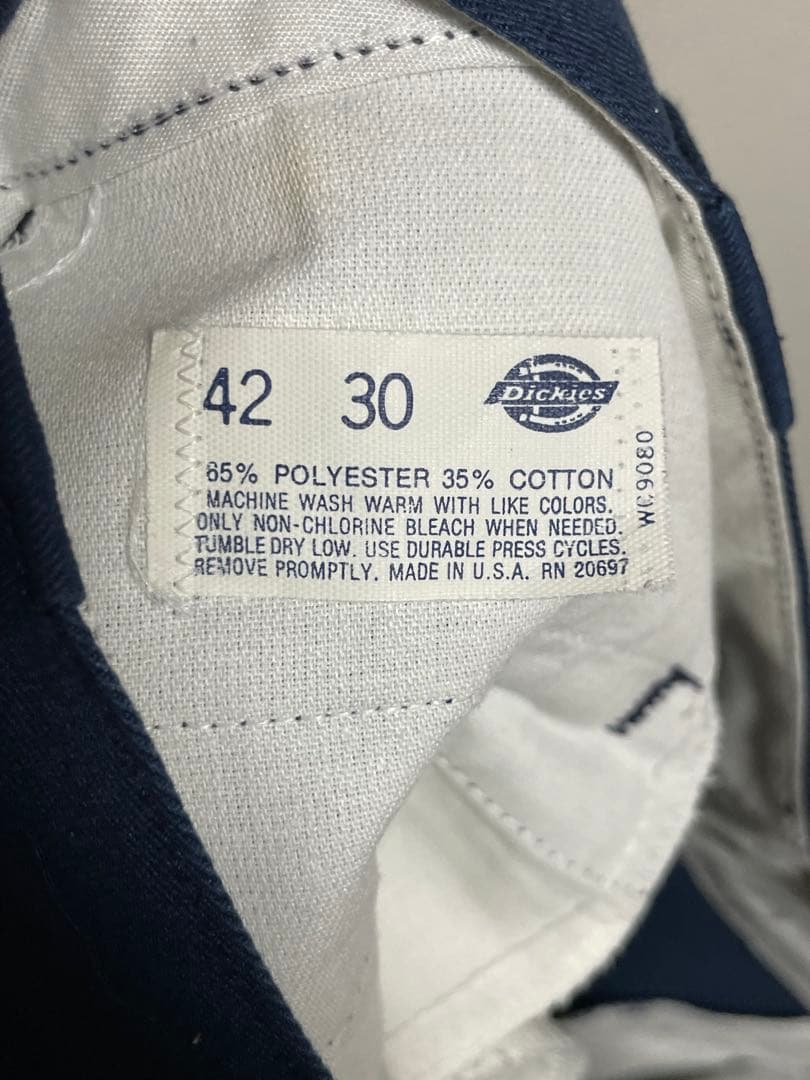 80s USA製 \" Dickies チビタグ ワーク パンツ チノ \"