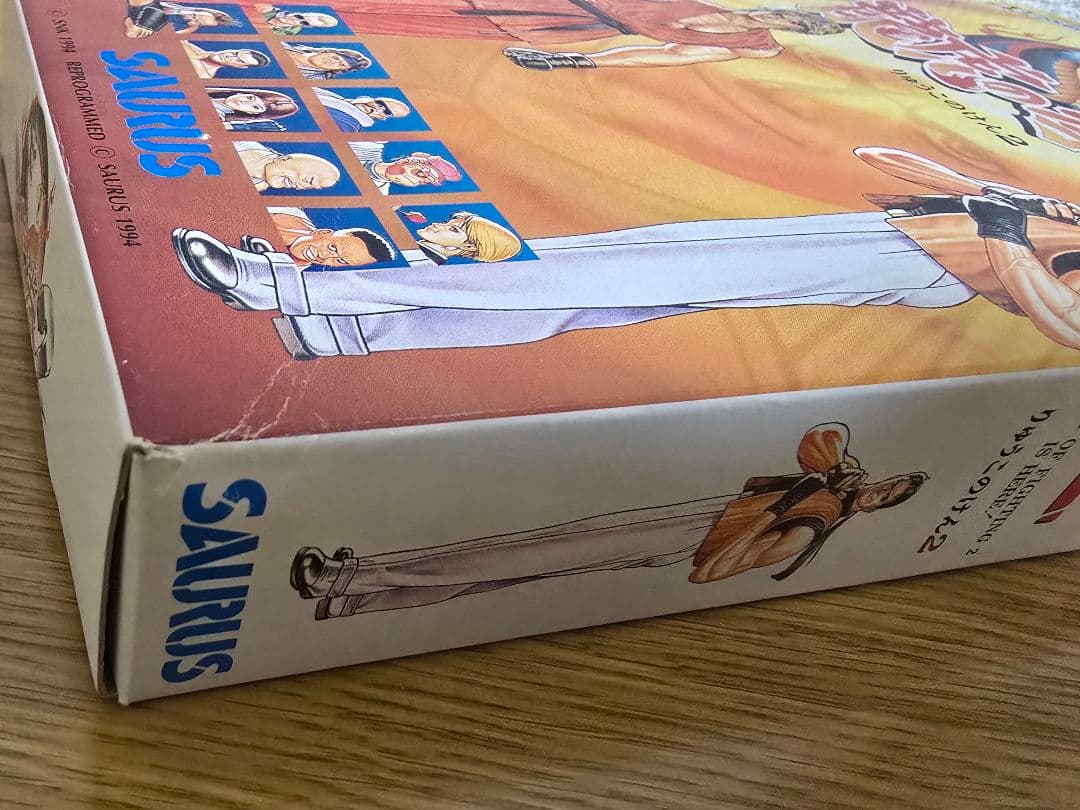 【希少品】龍虎の拳2　スーパーファミコン　ソフト　攻略本