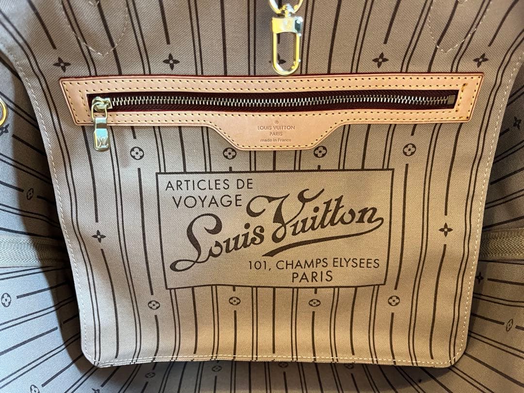 交渉早い者勝ち　美品Louis Vuitton ネヴァーフルMM トートバッグ