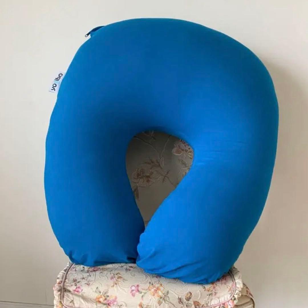 yogibo カバー2枚付　青　ピンク